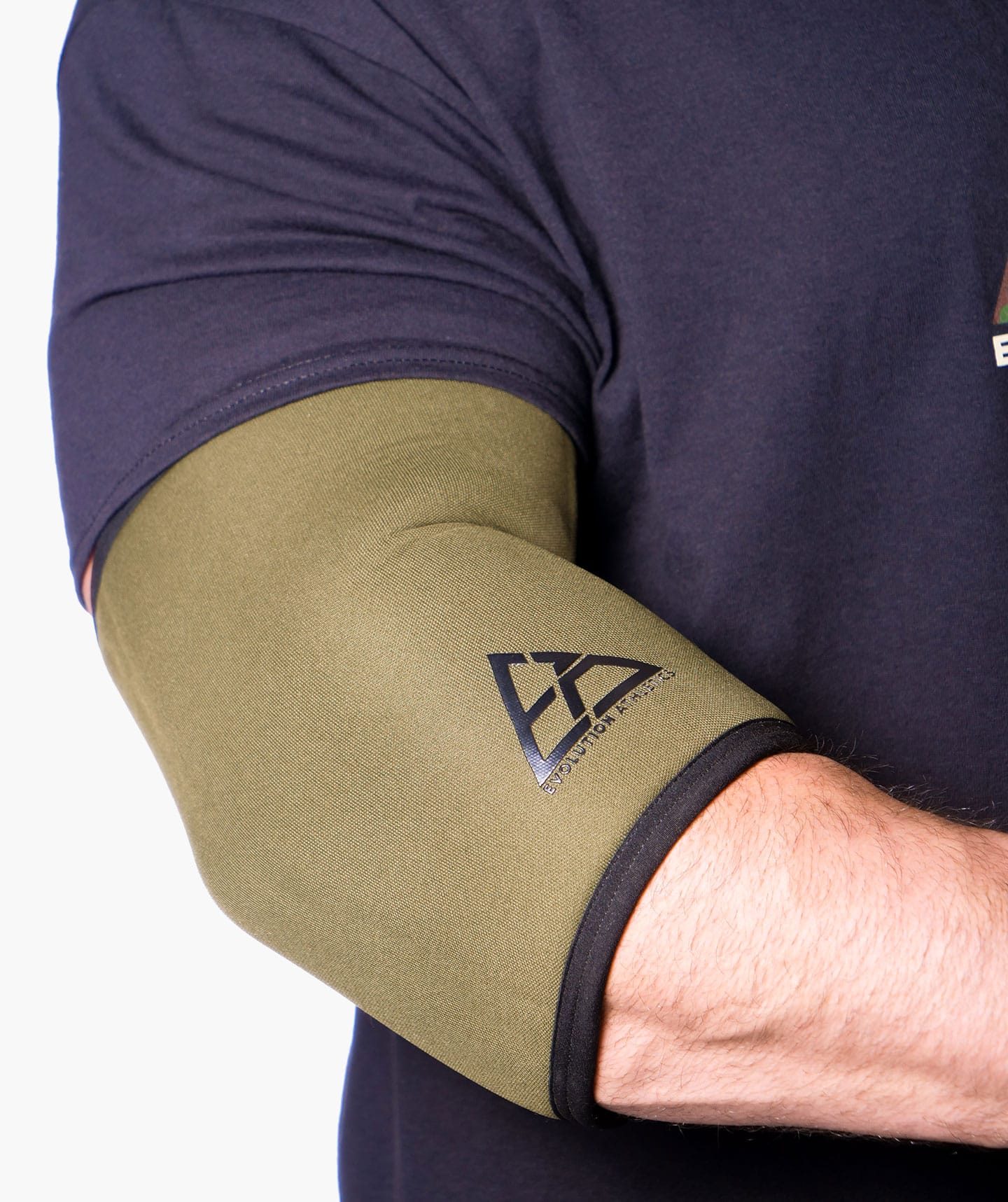 GREEN/BLACK 7MM ELBOW SLEEVES