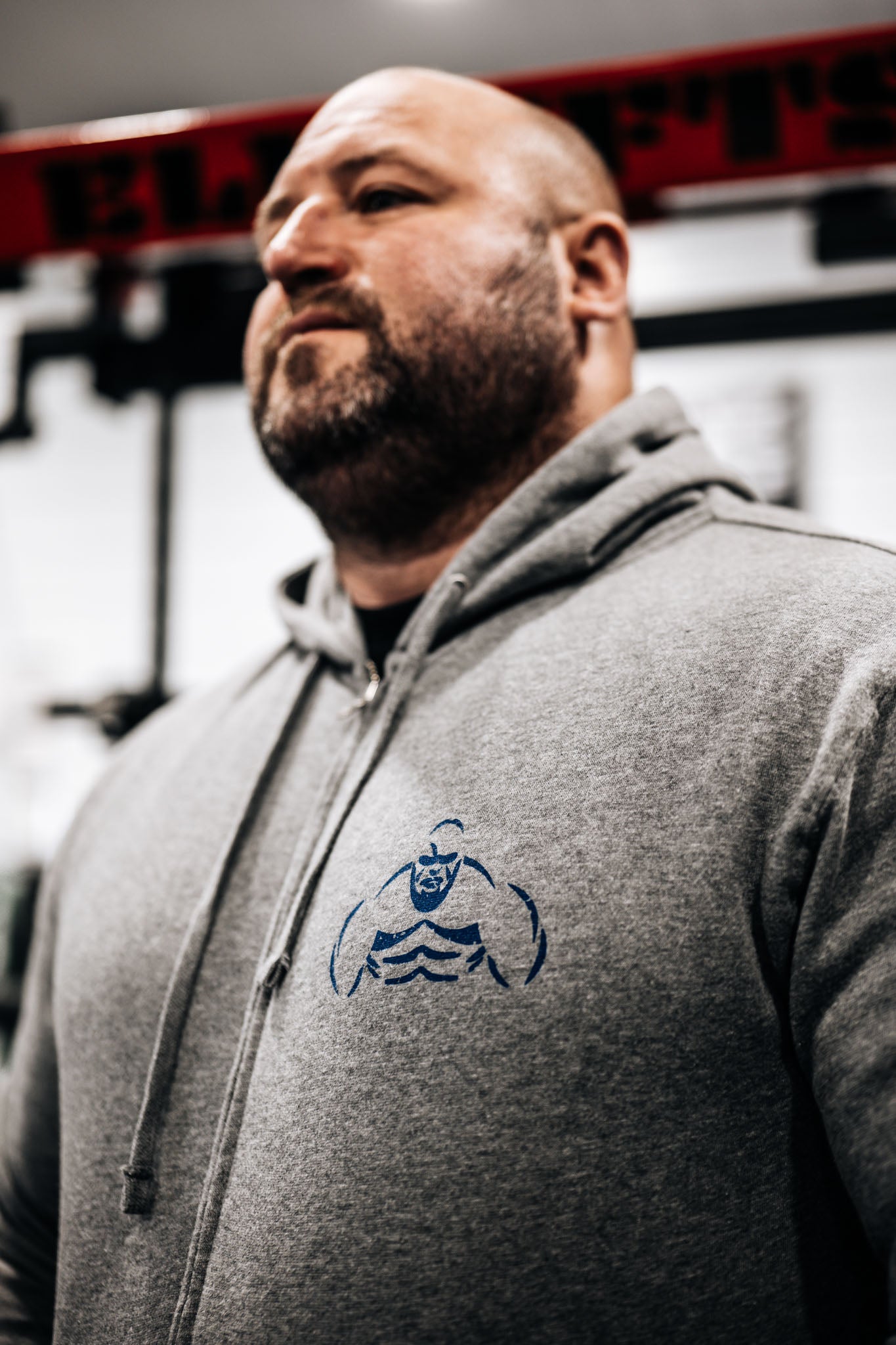 FLAG FIGURE ZIP UP - ALL SALES FINAL