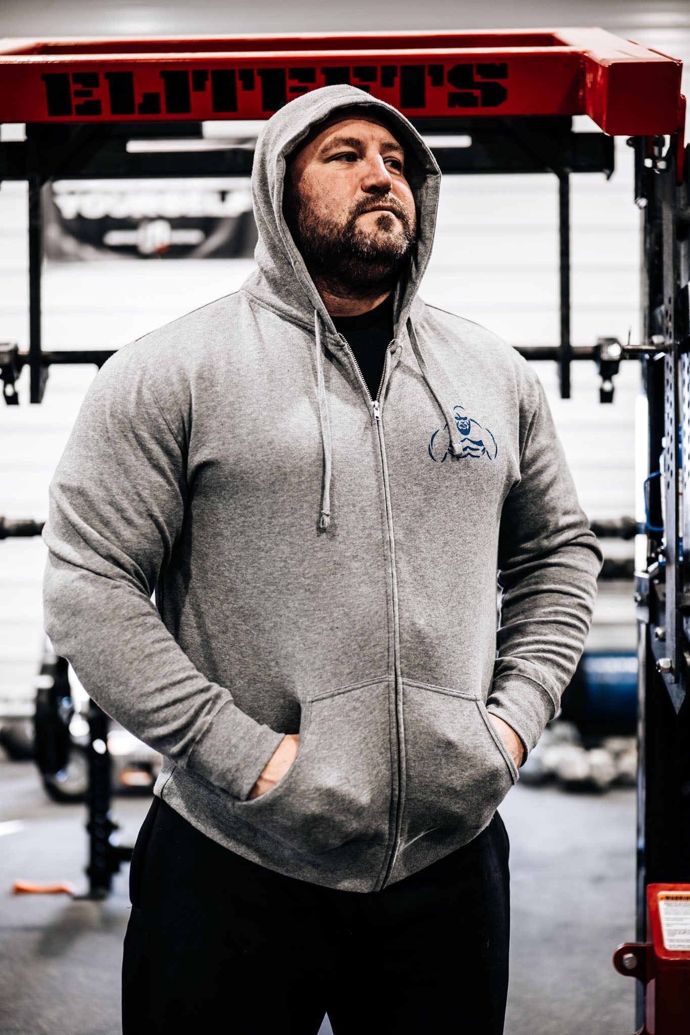 FLAG FIGURE ZIP UP - ALL SALES FINAL