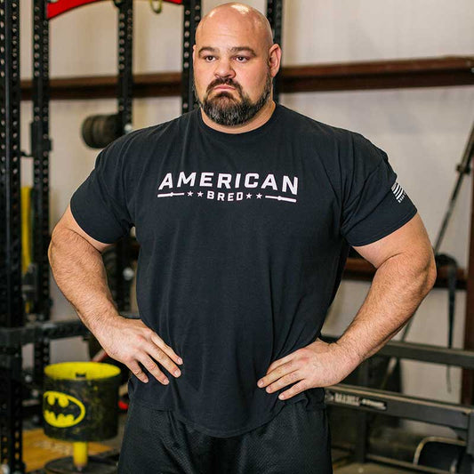 BLACK AMERICAN BRED T-SHIRT - ALL SALES FINAL